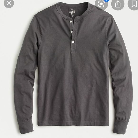 J. Crew Other - New J.Crew Men's Essential Long-sleeve Henley Tees